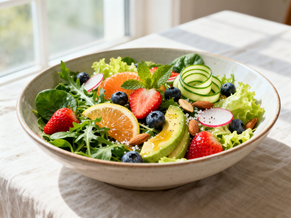 Spring Salad Ideas with Fruits, Greens, and Light Dressings